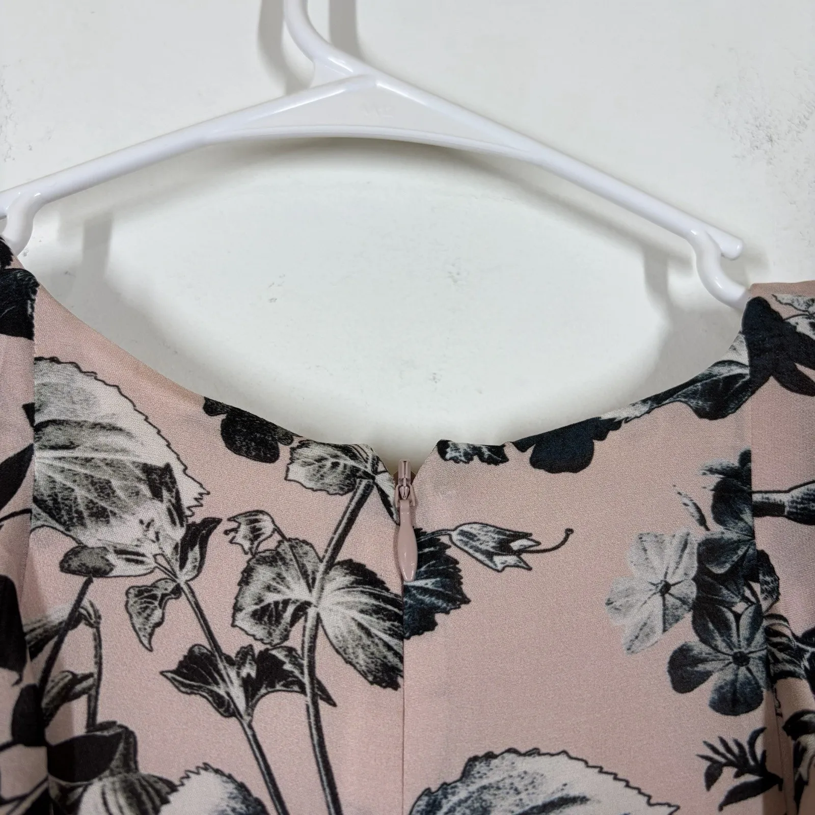 Parker Dorothy Pearl Paradise 100% Silk Dress Size 6 - Image 8