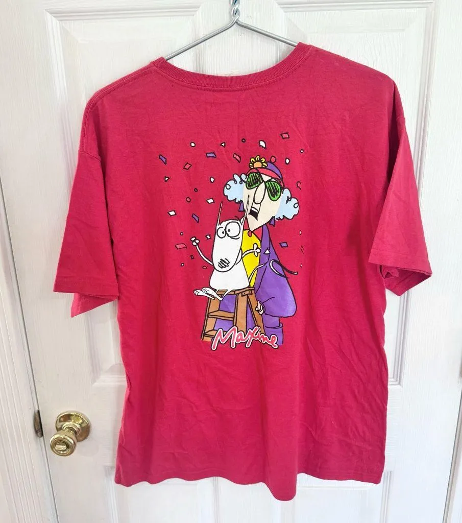 Vintage Hallmark Maxine T-Shirt Large – Patriotic Graphic Front & Back - Image 7