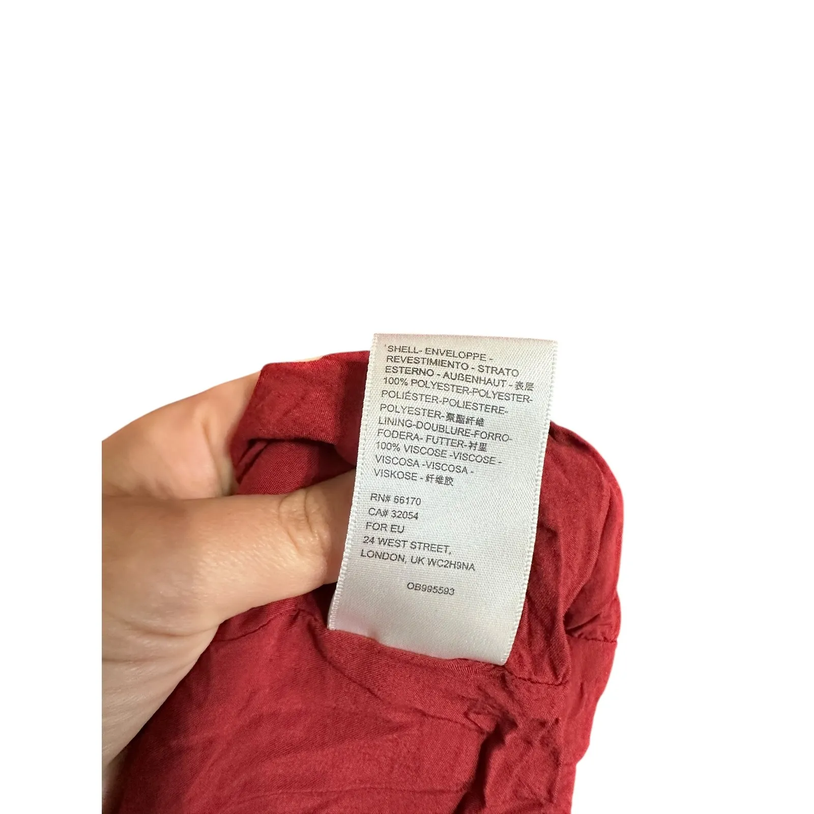 Urban‎ Outfitters patchwork quilt print Ruffle Trim red multicolor maxi dress XS - Image 7