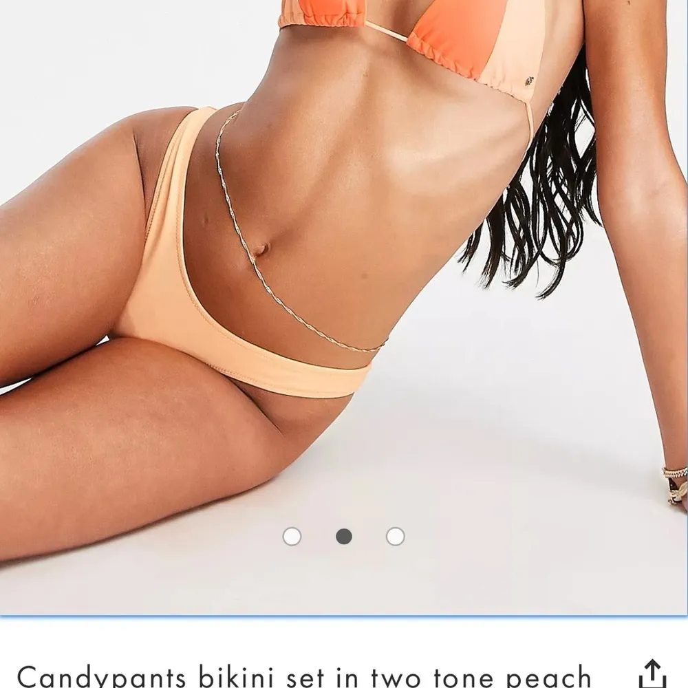 asos bikini new‎ untried coral - Image 4