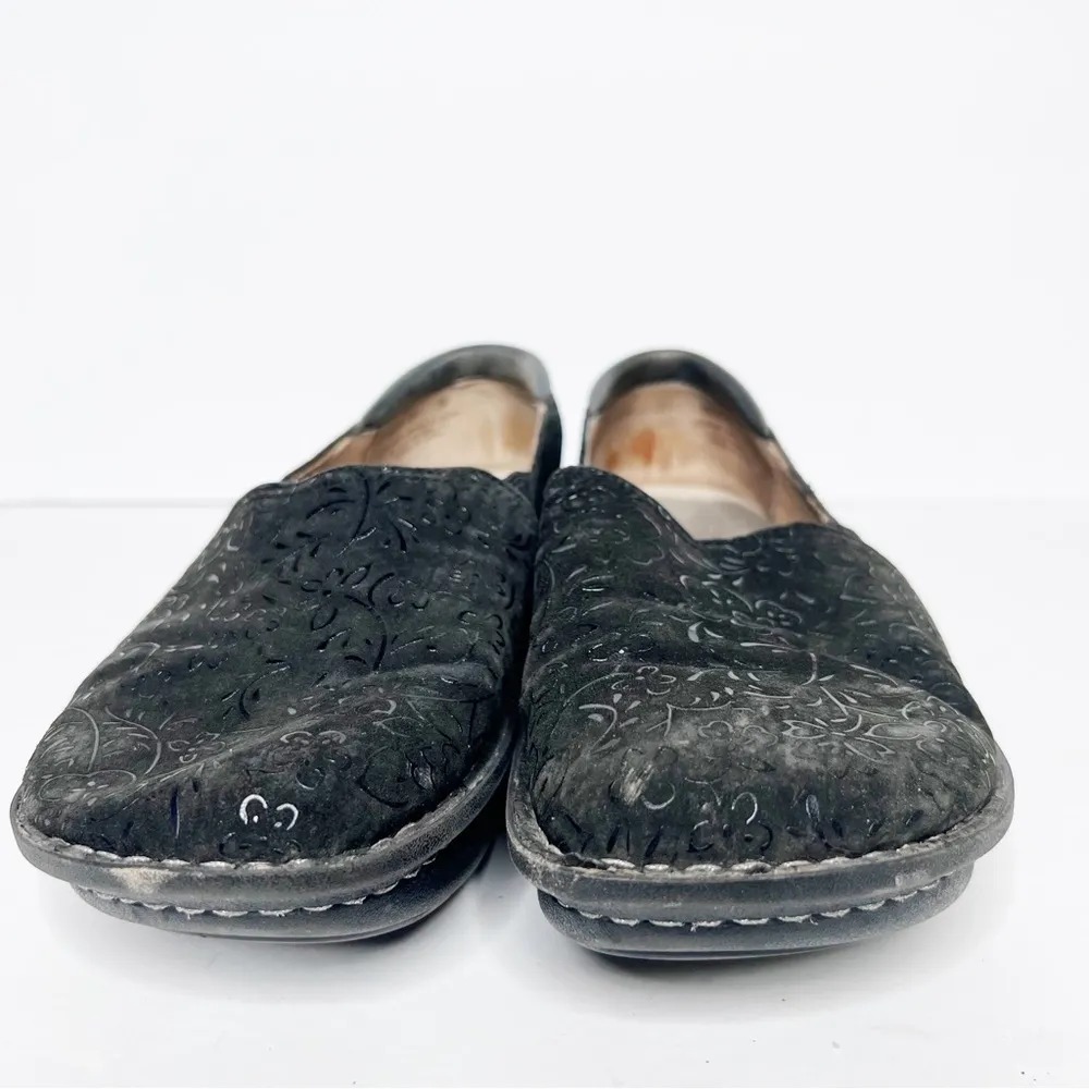 Alegria Debra Black Embossed Comfort Shoes Size 36 Women’s 5 - Image 2