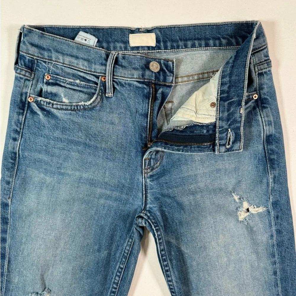 MOTHER The Flirt Fray in Cold Feet Size 25 - Image 5