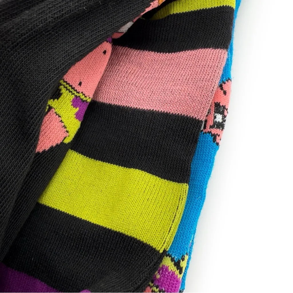 Nickelodeon SpongeBob SquarePants Patrick Crew Socks Mens Womens Fun Y2K Gift  - Image 5