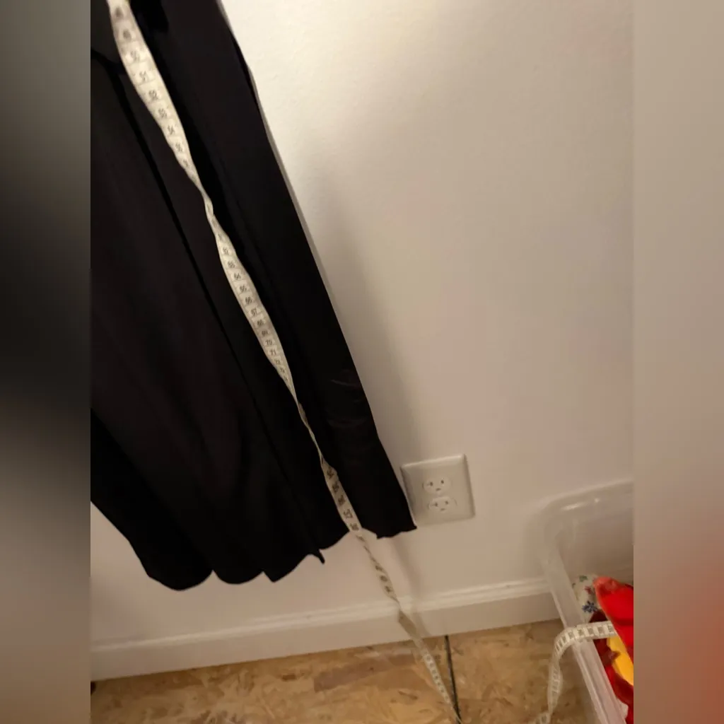 NWT Michael Kors Black Wrap Dress with Belt size medium - Image 5