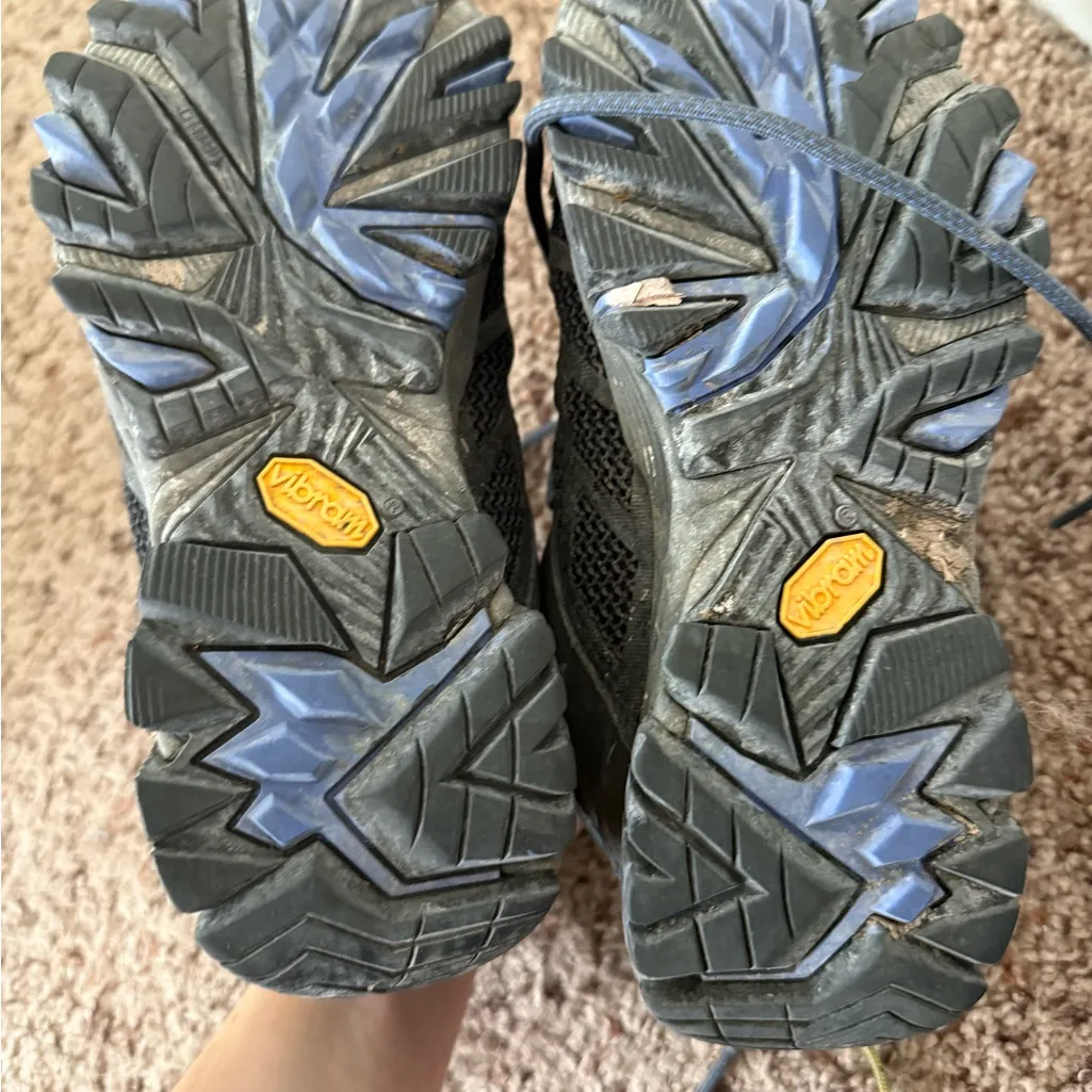 Merrell Black and Blue Trail Shoes - Image 6