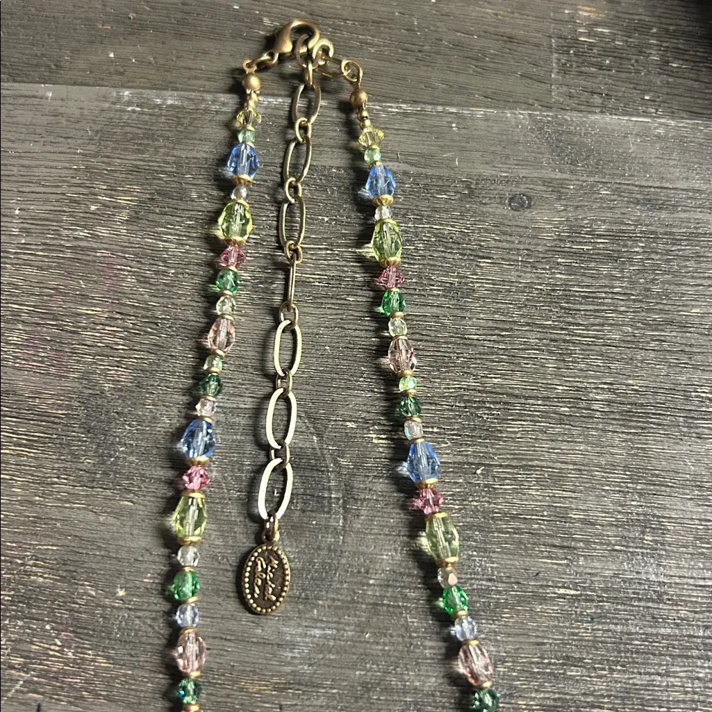 Michal Golan Necklace‎ Hamsa 🪬 Green - Image 4