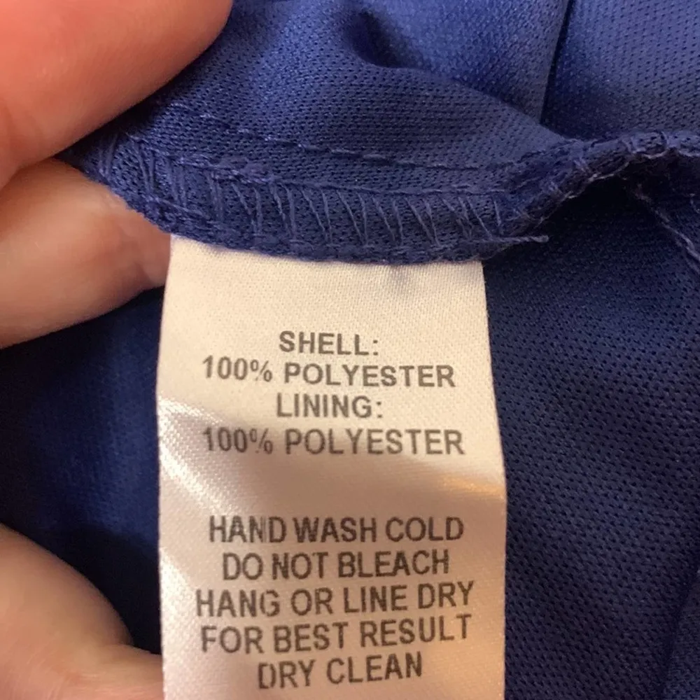 NWT Lulu’s Unmatched Beauty Navy Blue Lace Off-the-Shoulder Dress sz XS - Image 4