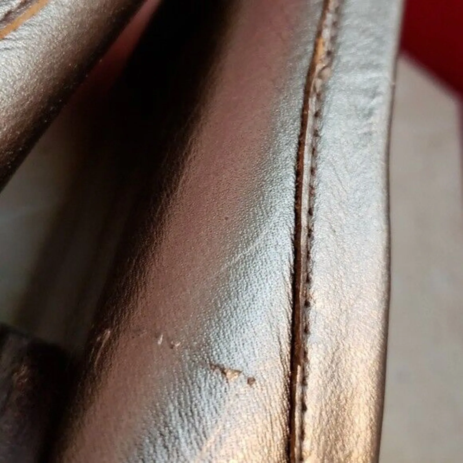 Talbots  Slip Ons Metallic Slips Ons - Size 6.5 B - Image 6