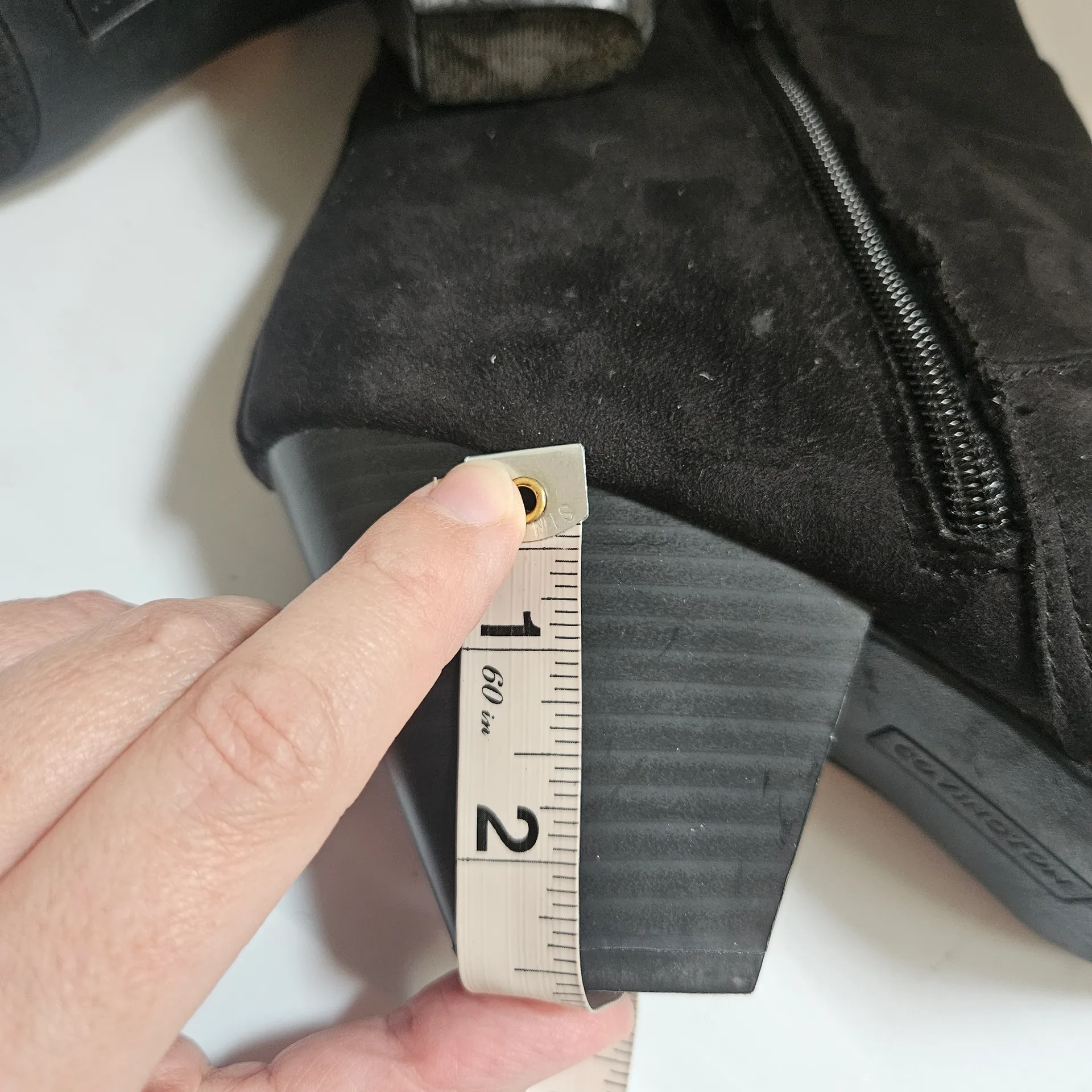 Covington Susan Black Bootie Silver Decals 2.5 Heel Womens Sz 10 *Missing Decal - Image 13