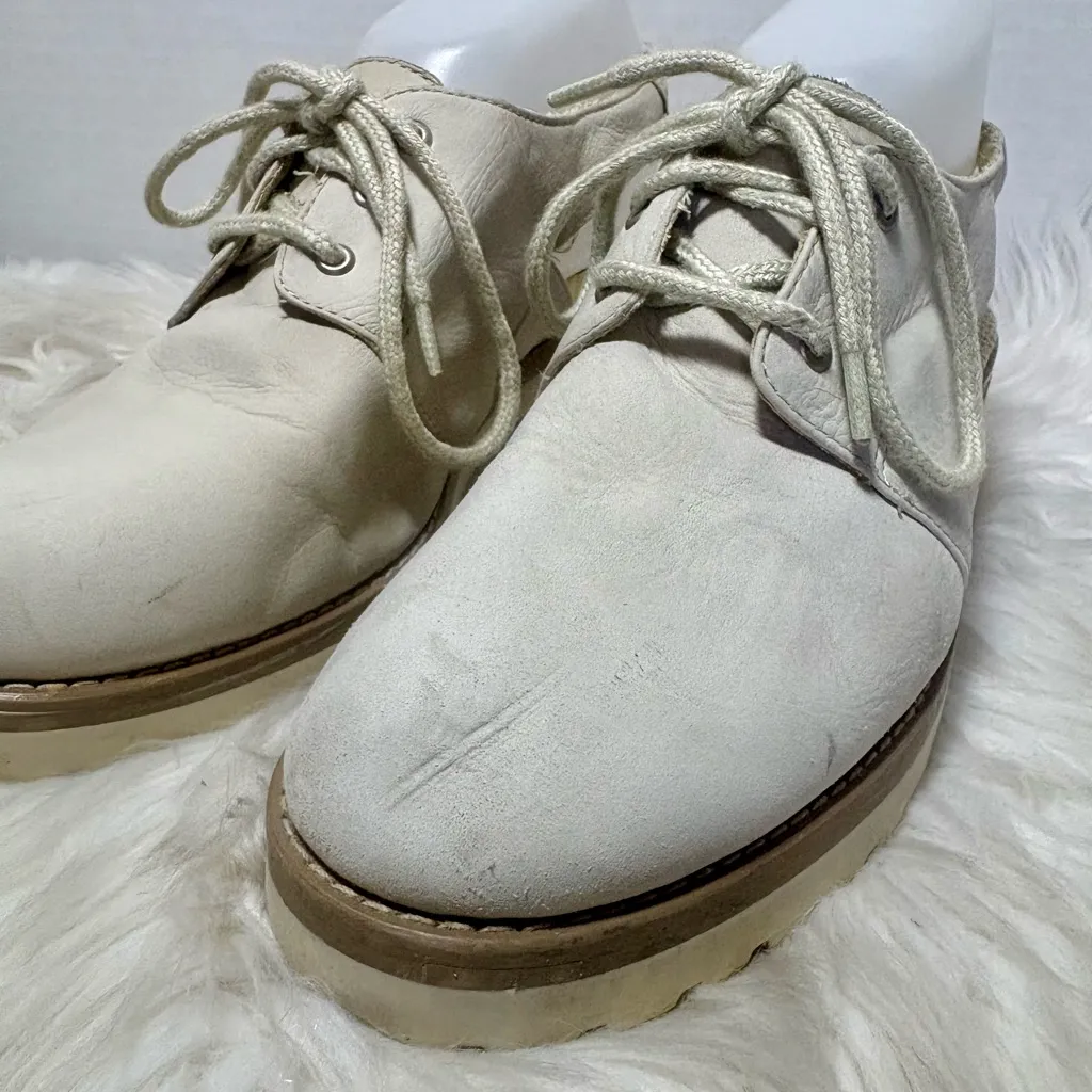DOLCIS Vintage 90s/Y2k Off White Leather Open - Image 6