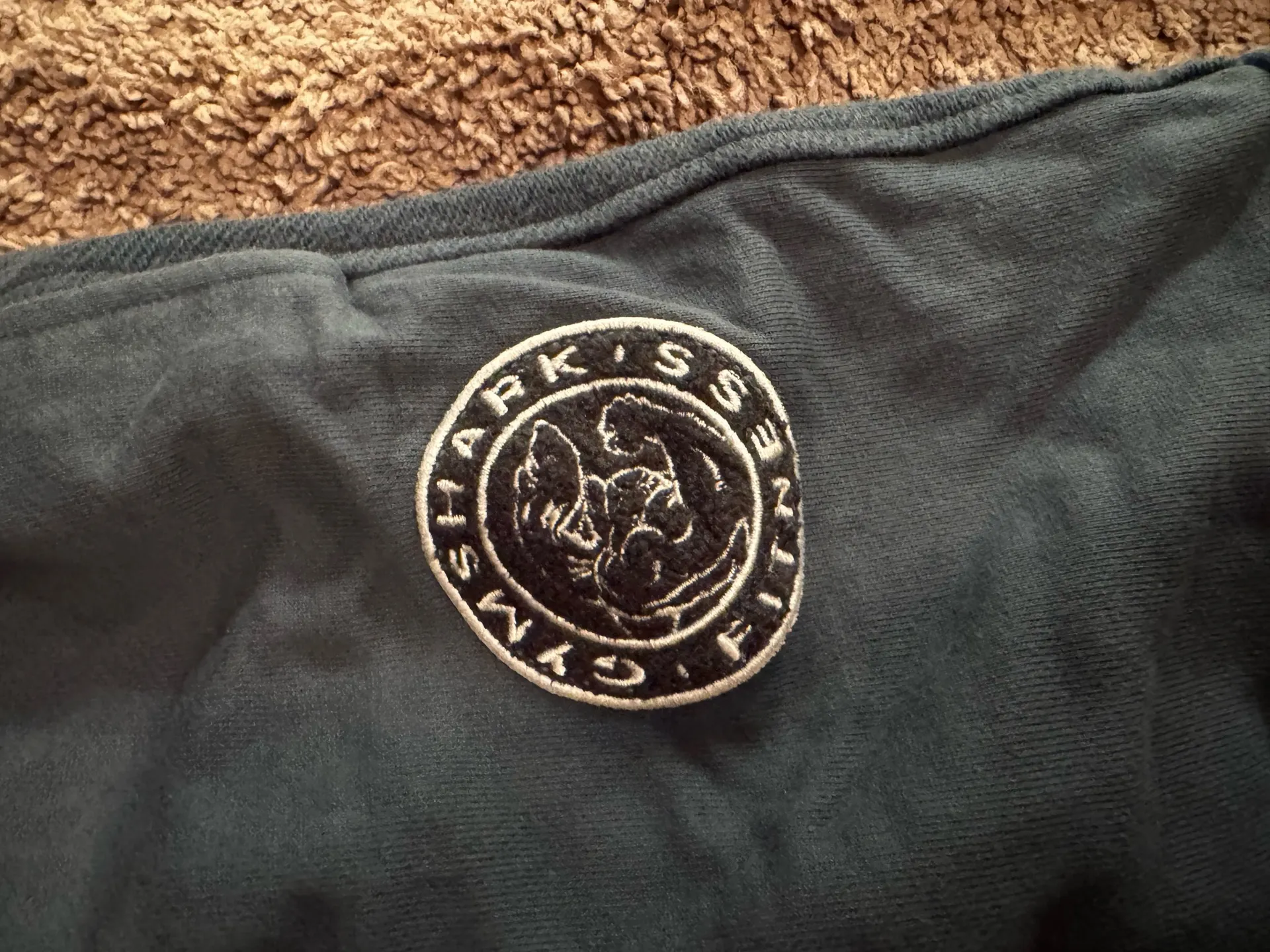 Gymshark dark green sweatpants - Image 2