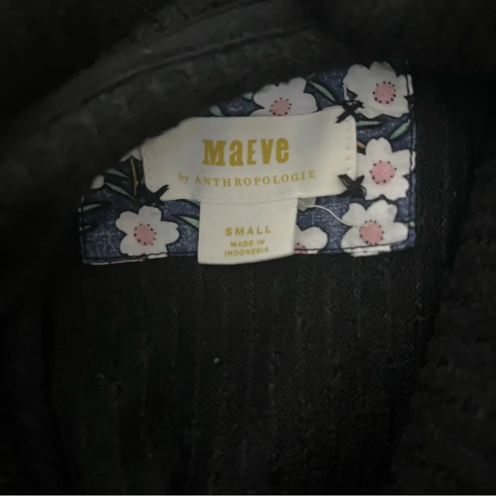 Anthropologie Mauve Addie Ruffled Hacci Pullover Sweater, Sz S - Image 16