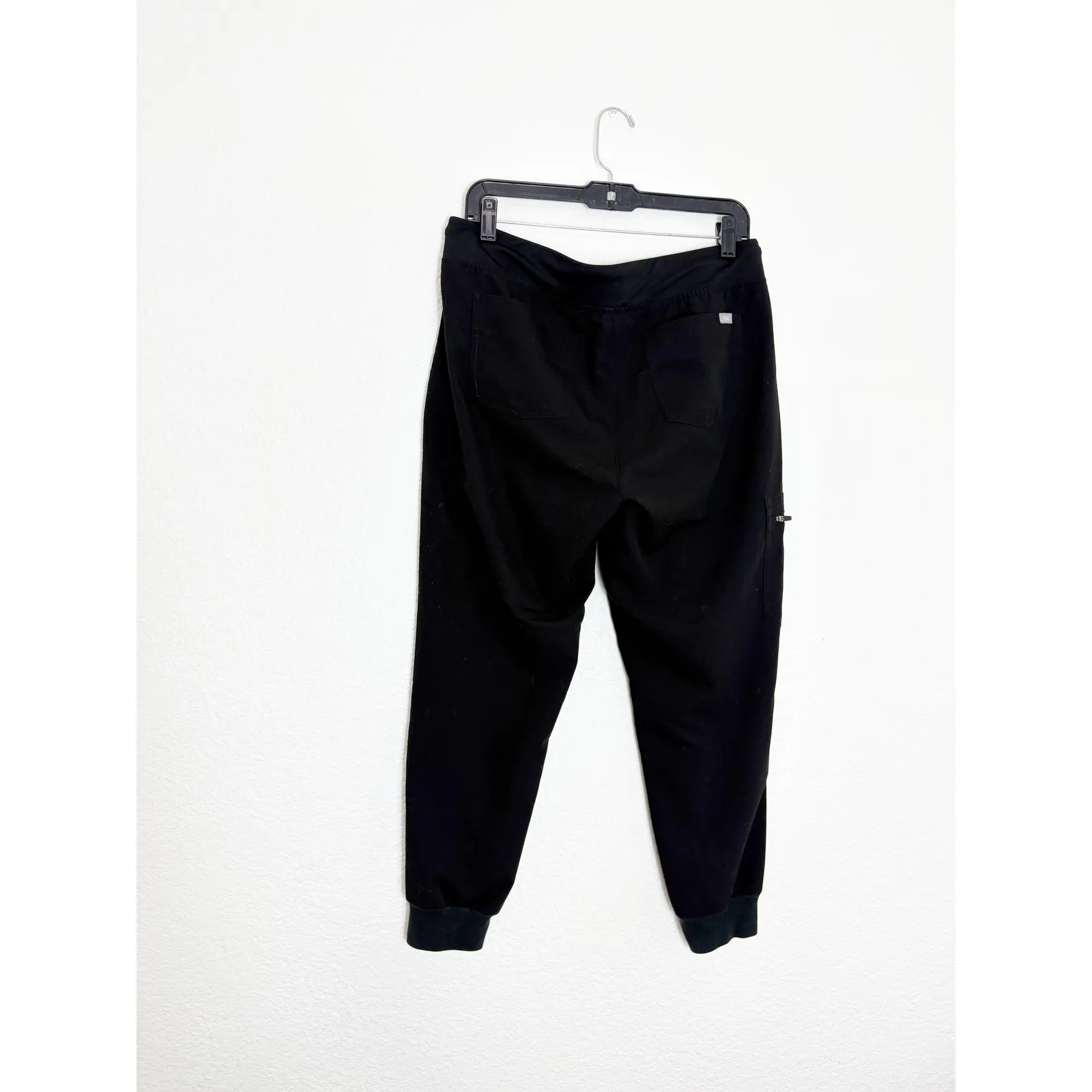Figs Zamora Jogger Scrub Pants Size MP Black Nurse Doctor - Image 13