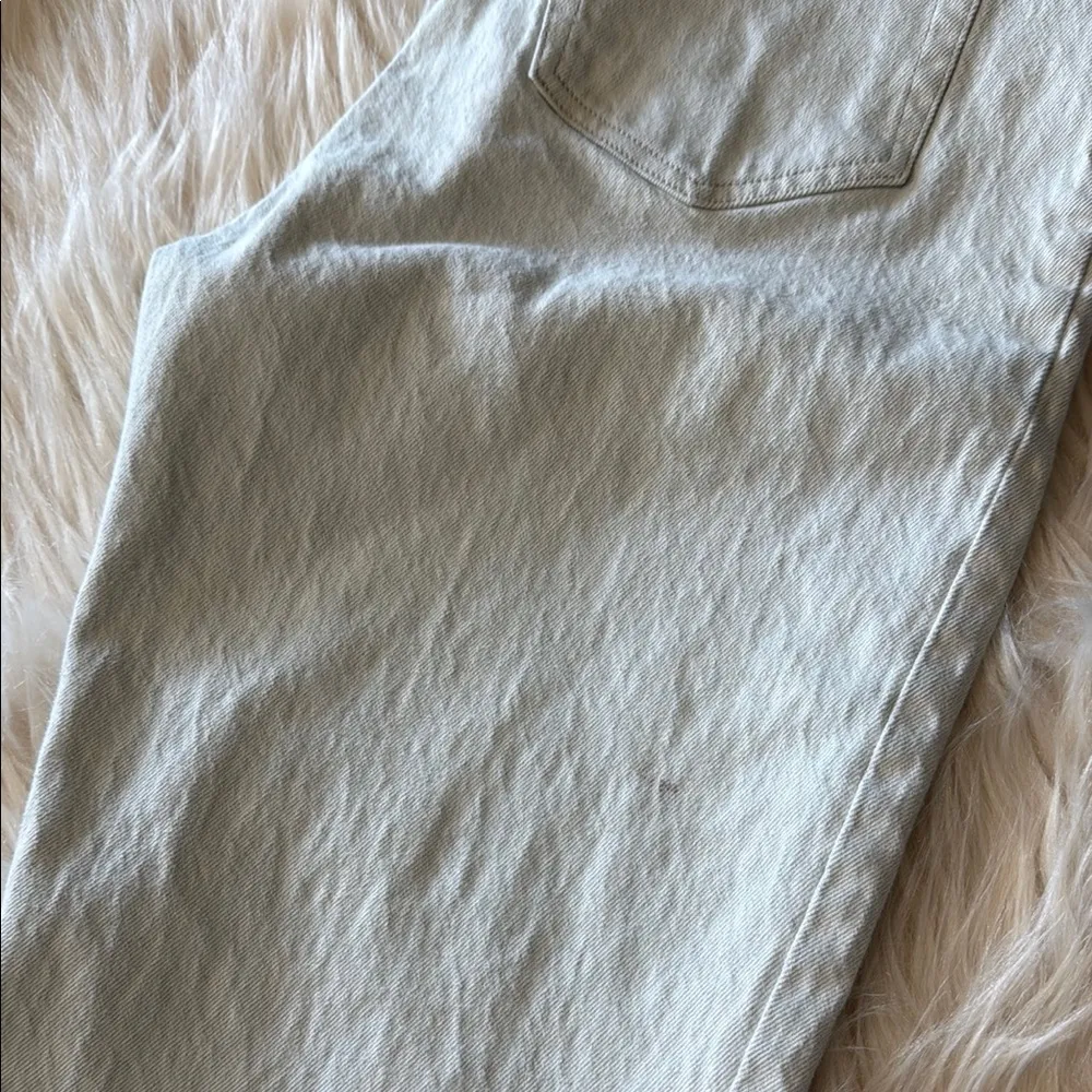 ABERCROMBIE & FITCH Curve Love The Dad High Rise Crossover Jeans Size 27/4L - Image 11