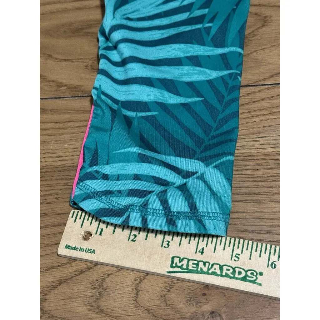 Old Navy Active Leggings Go Dry‎ Women Size XS Floral Tropical Preppy Athleisure - Image 10