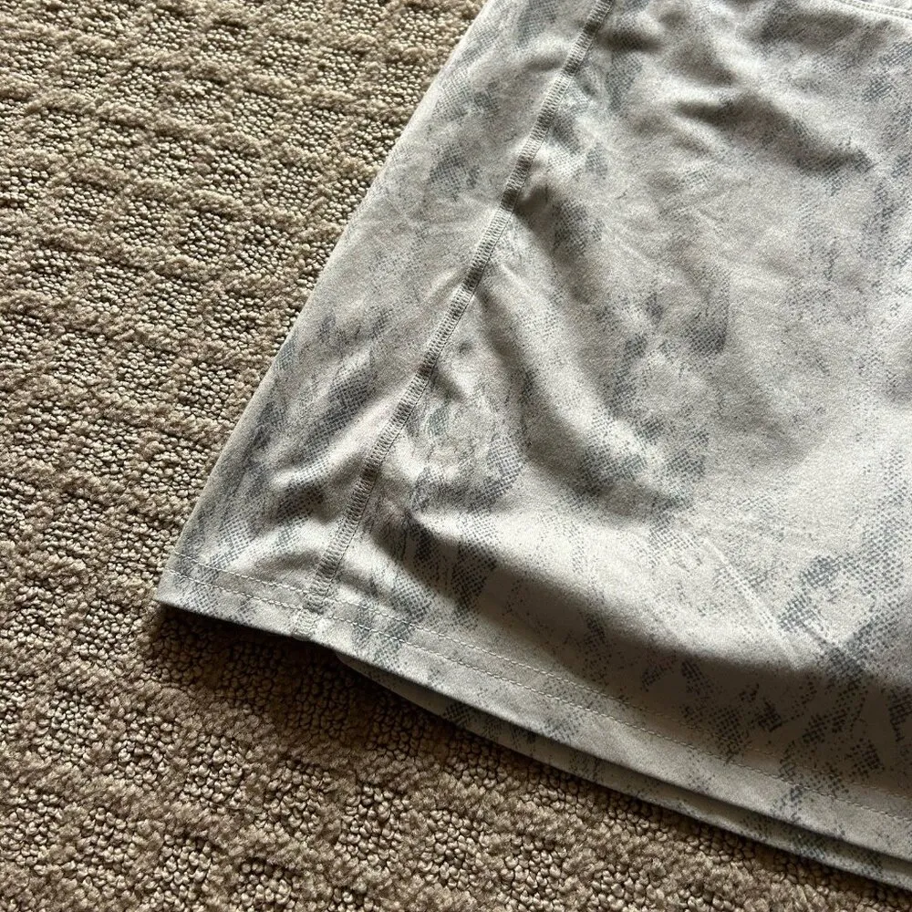 BlevonH Skort Womens Medium M Gray White Active Tennis Golf Skirt Outdoor - Image 2