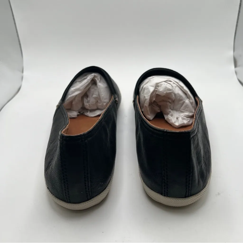 NWB Frye Melanie Slip On Sneaker Mode D3n67 Taille black leather size 9.5 866 - Image 7