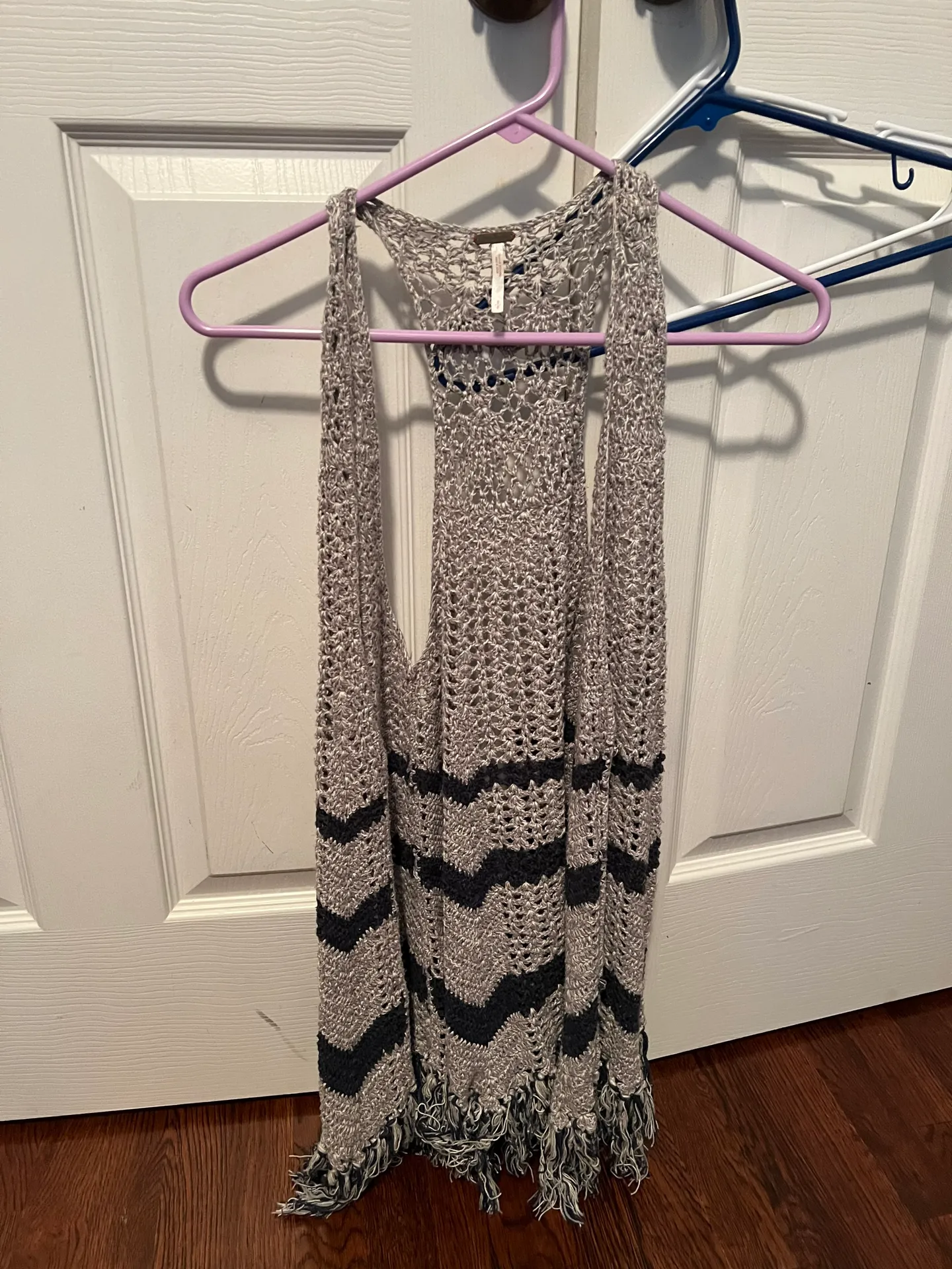 Free People Long Knit Vest - Image 3
