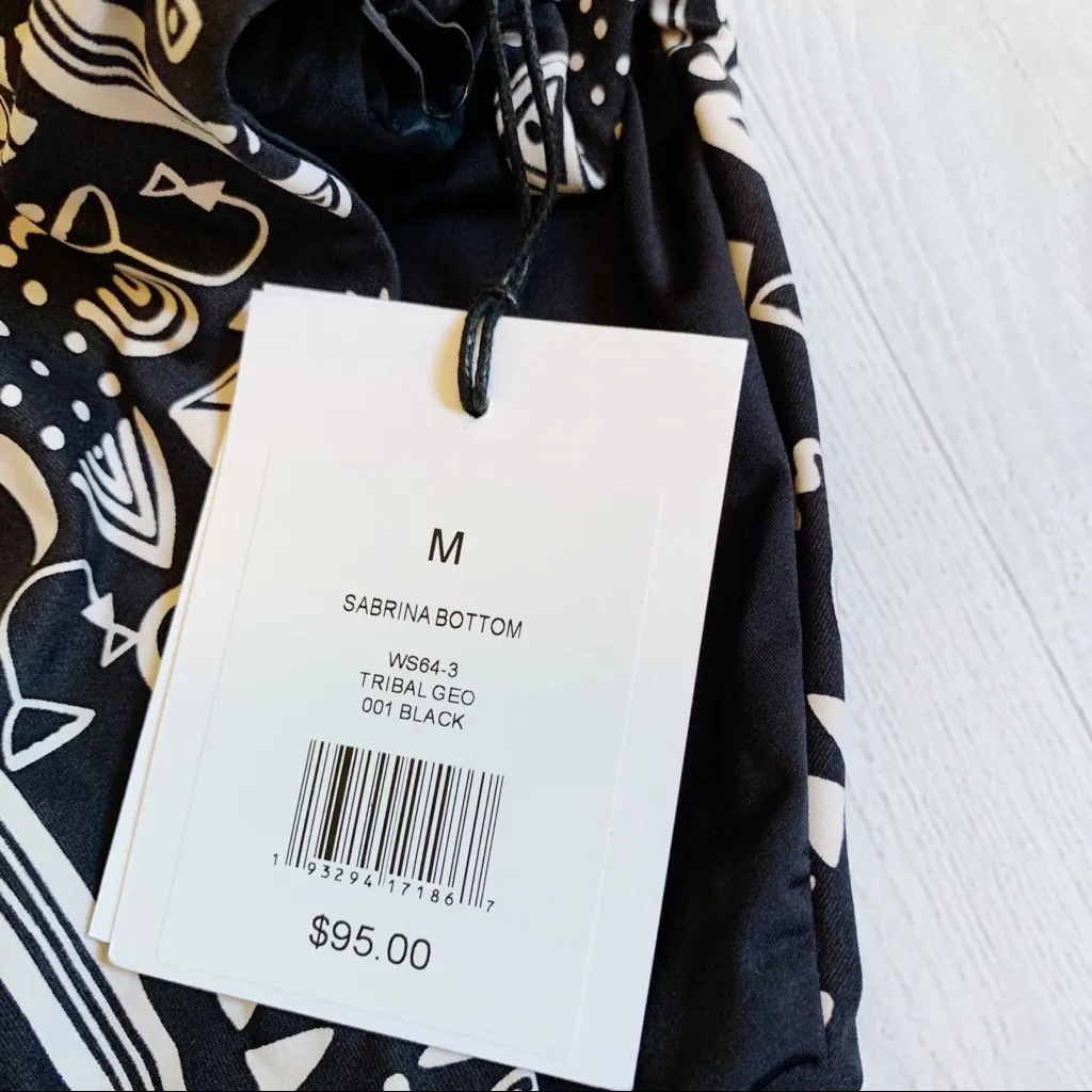 Onia High Waist Tribal Geo Bikini Bottom - Image 6