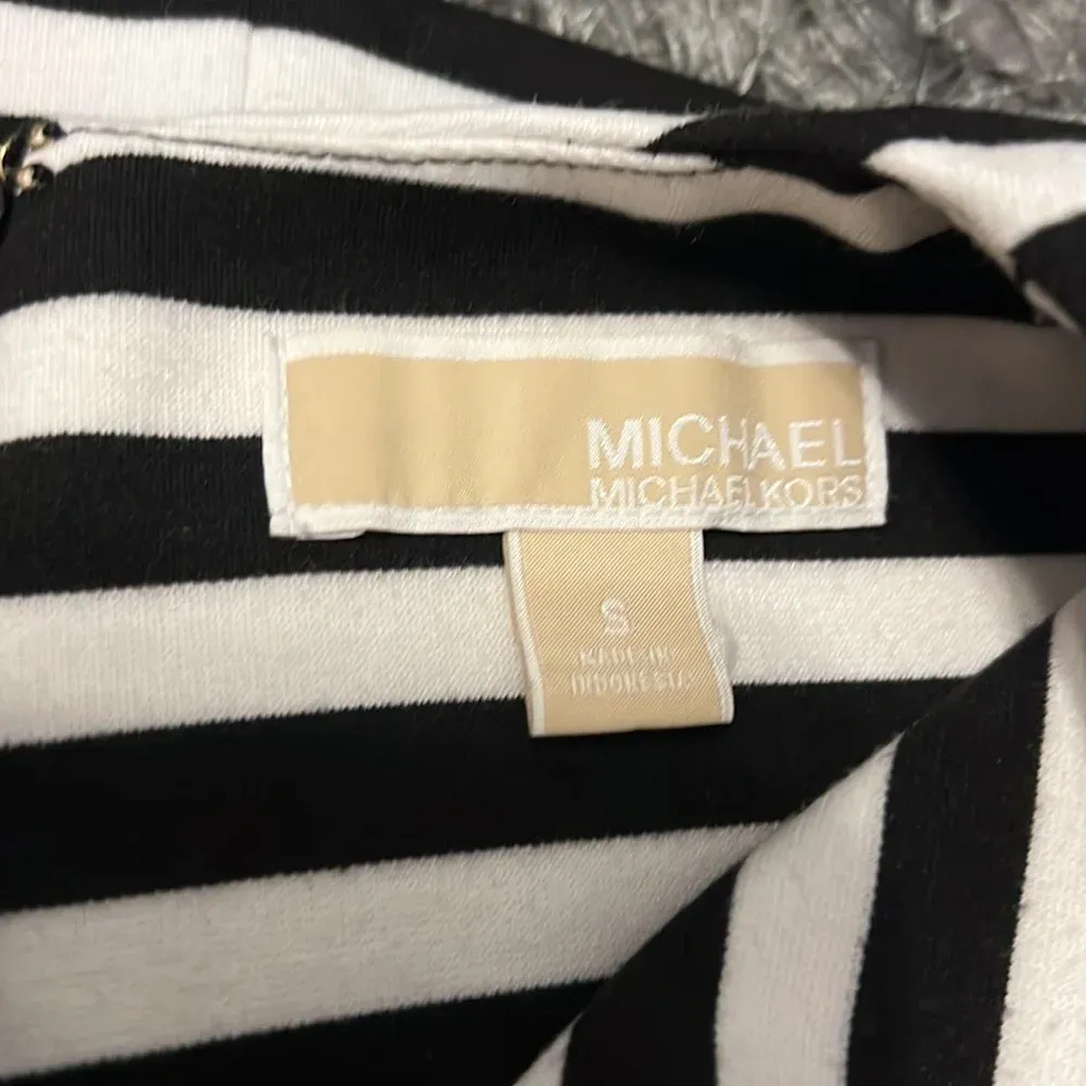 REMOVING TODAY FINAL PRICE Michael Kors Striped Top Black - Image 8