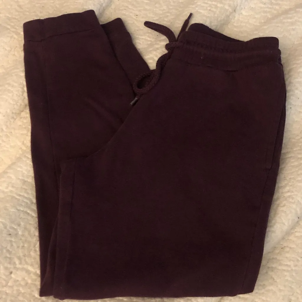 Reflex Women's Burgundy Jogger Pants Purple - Image 3