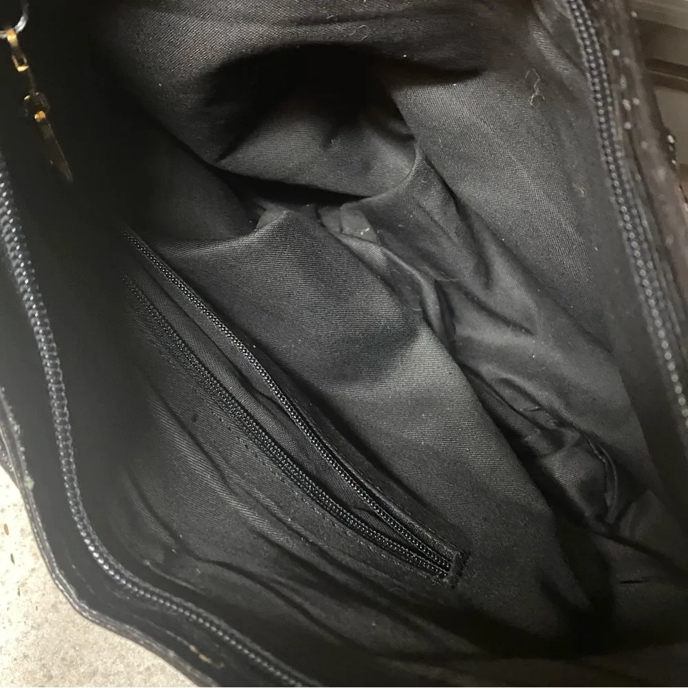 Bueno Black Sequined Shoulder Bag | Purse - Image 5