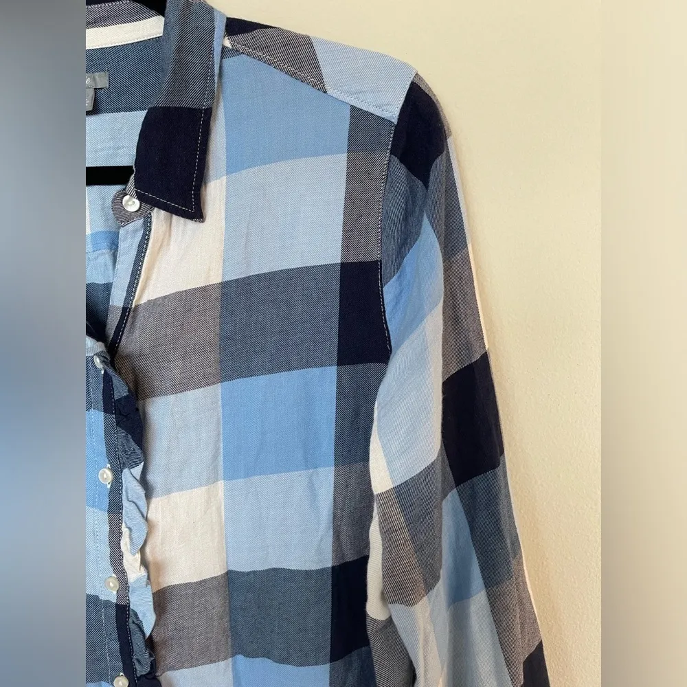 Aerie Button Down Shirt Dress | Size L | EUC | Soft and Comfy - Image 4