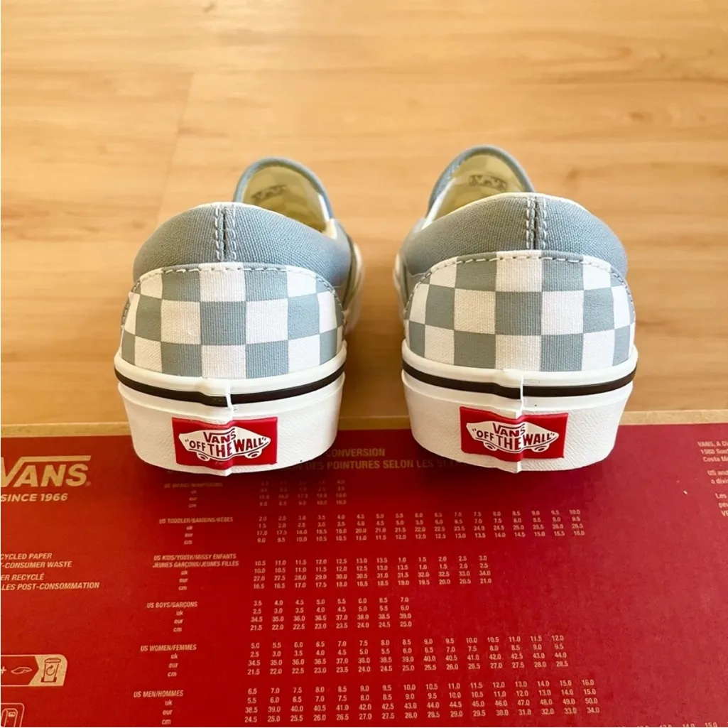 Van Classic Slip-On Checkerboard Shoe Mens 6.5 US Women 8.0 US - Image 9