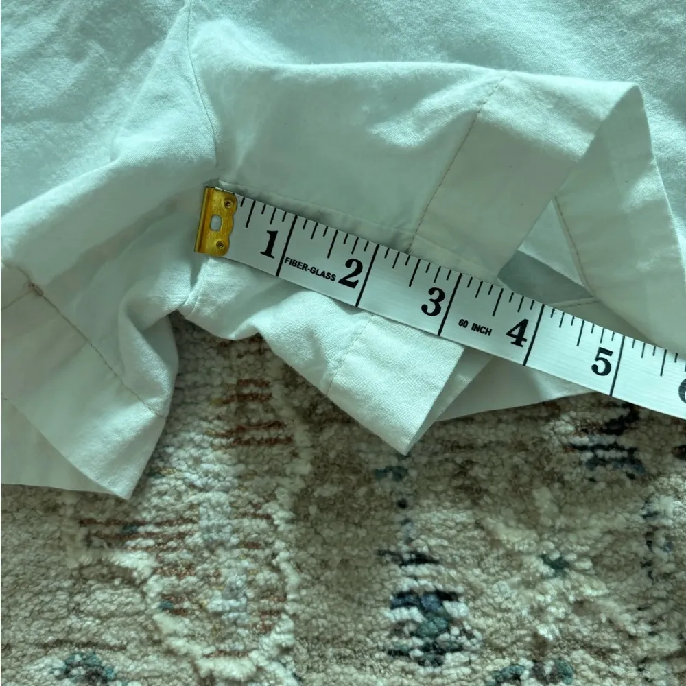 H&M Womens Utility Chino Romper Coverall Pockets White Size‎ XS - Image 7