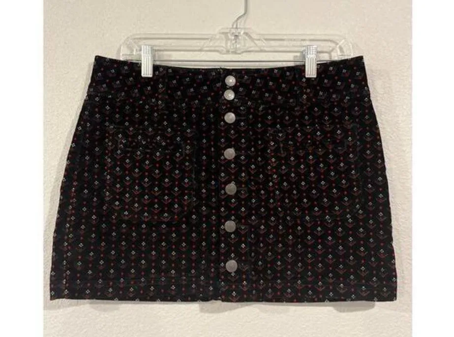 Free People We the Free Joanie corduroy print mini skirt 29 - Image 2