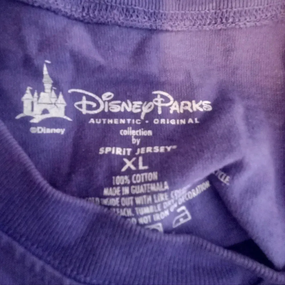 Disneyland Resort spirit Jersey purple poison women's XL oversized - Image 4