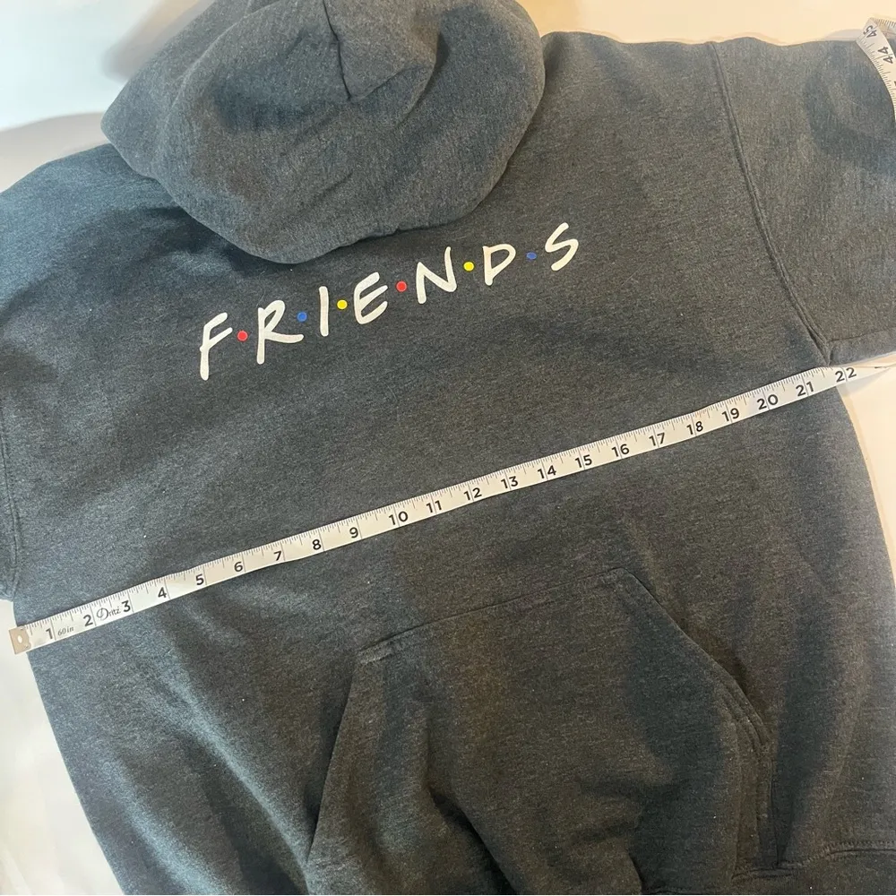 Gildan Gray FRIENDS Logo Sweater - Image 5