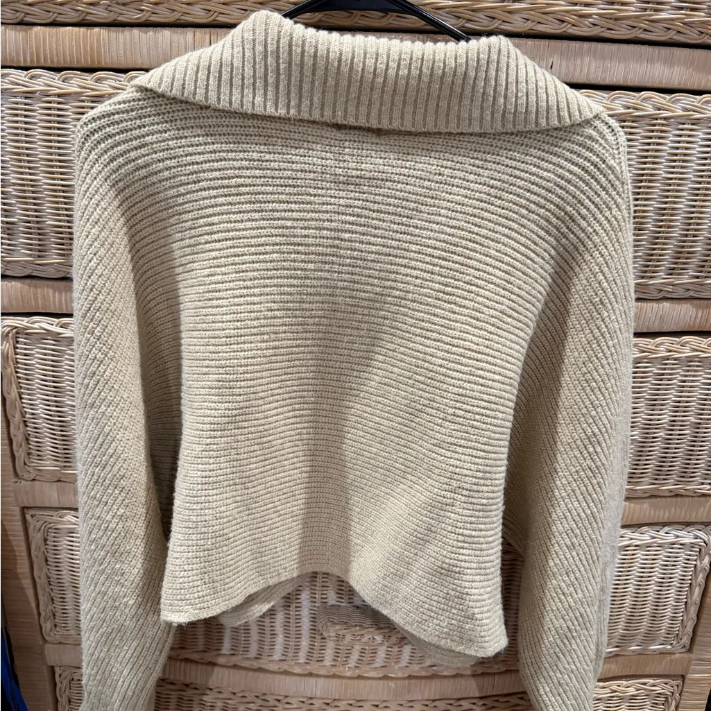 Princess Polly Cream Oversized Sweater - Image 5