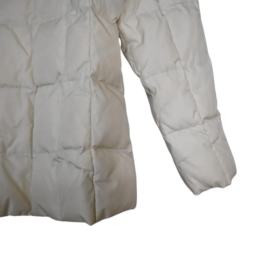 GAP Women's XS Vintage Cream Puffer Jacket - Image 6