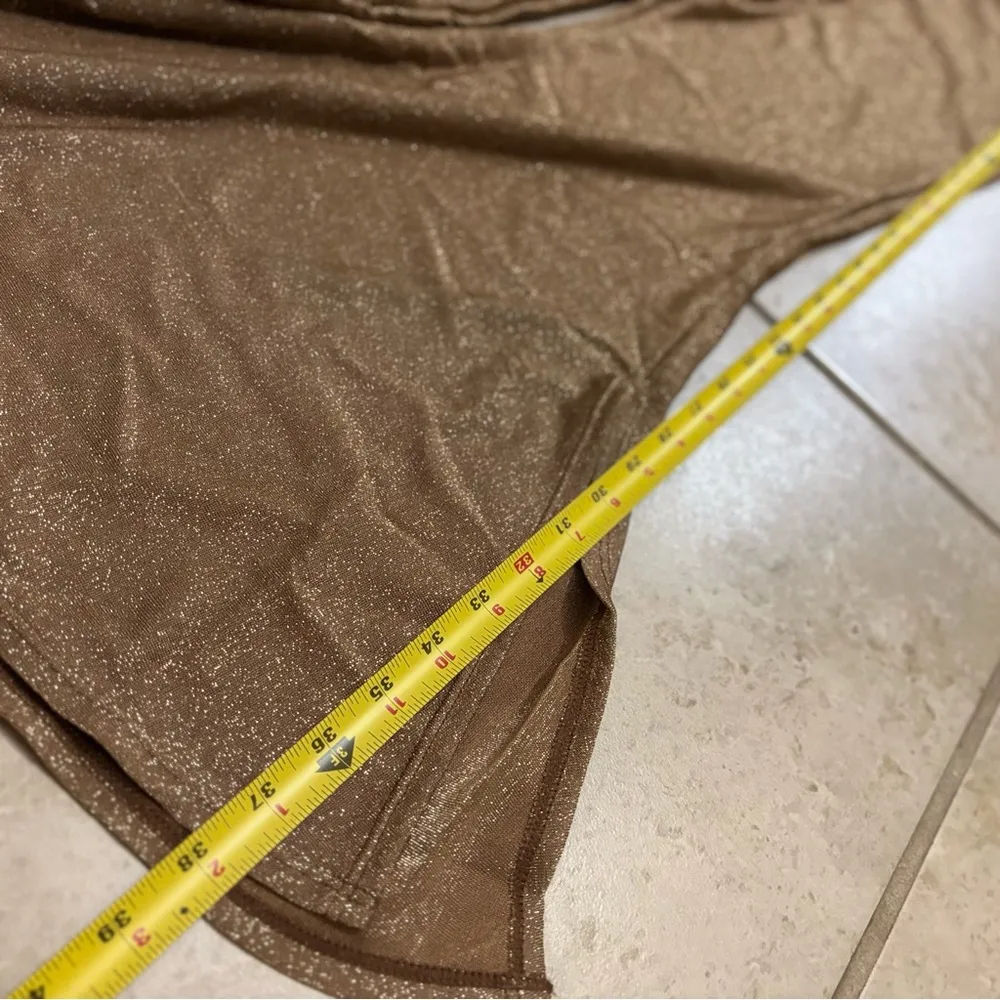 Maaji Olive Sparkle Zelena Pants Women’s Size Large - Image 5