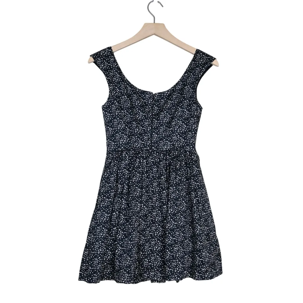 BCBGeneration Women's 0 Black White Romper Dress - Image 2