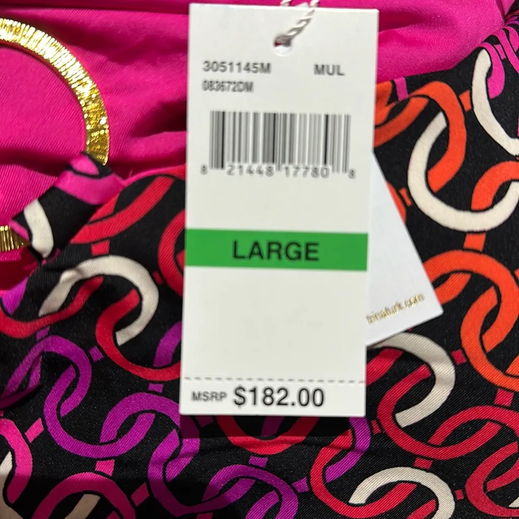 NWT TRINA TURK  ECHO LONG SLEEVE RING FRONT ONE PIECE PADDLE SUIT - Image 13