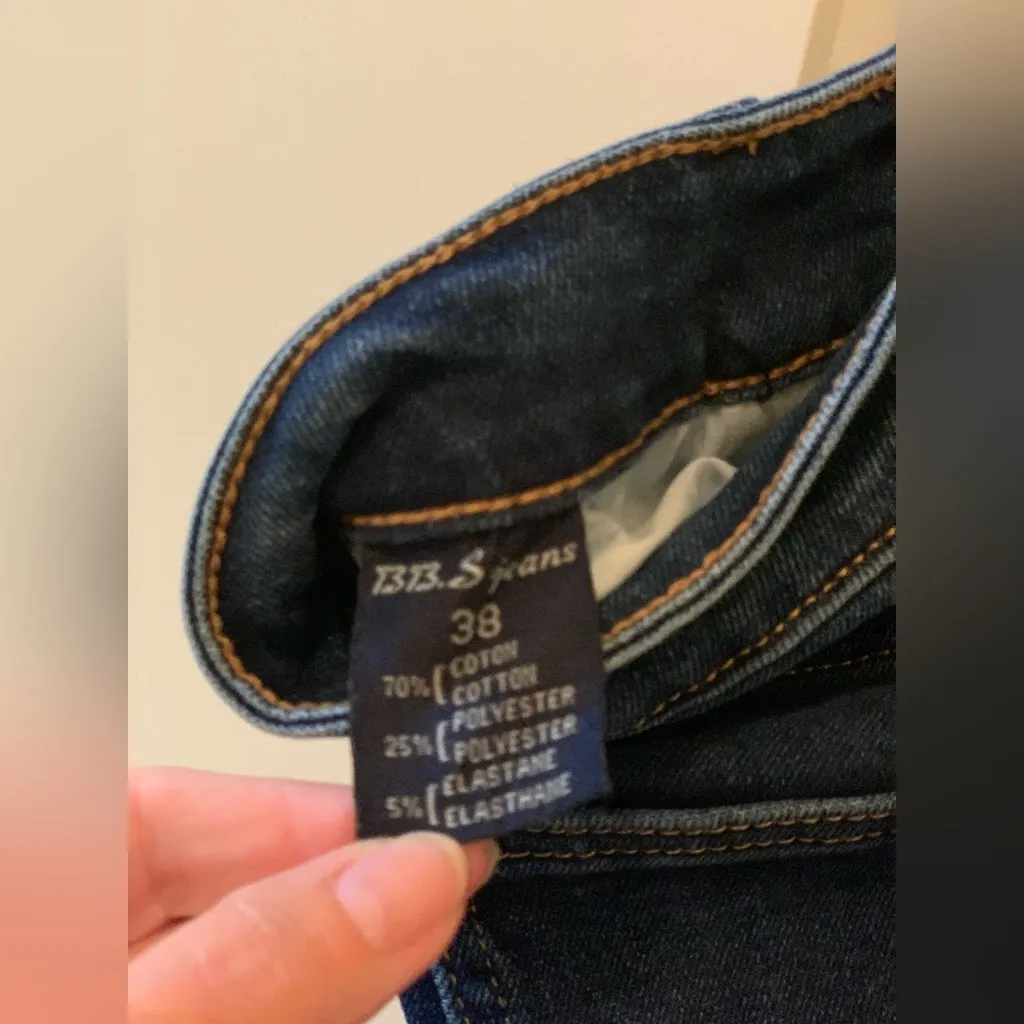 BBS Fashion Dark Blue Women's High Rise Jeans. Size - Image 5