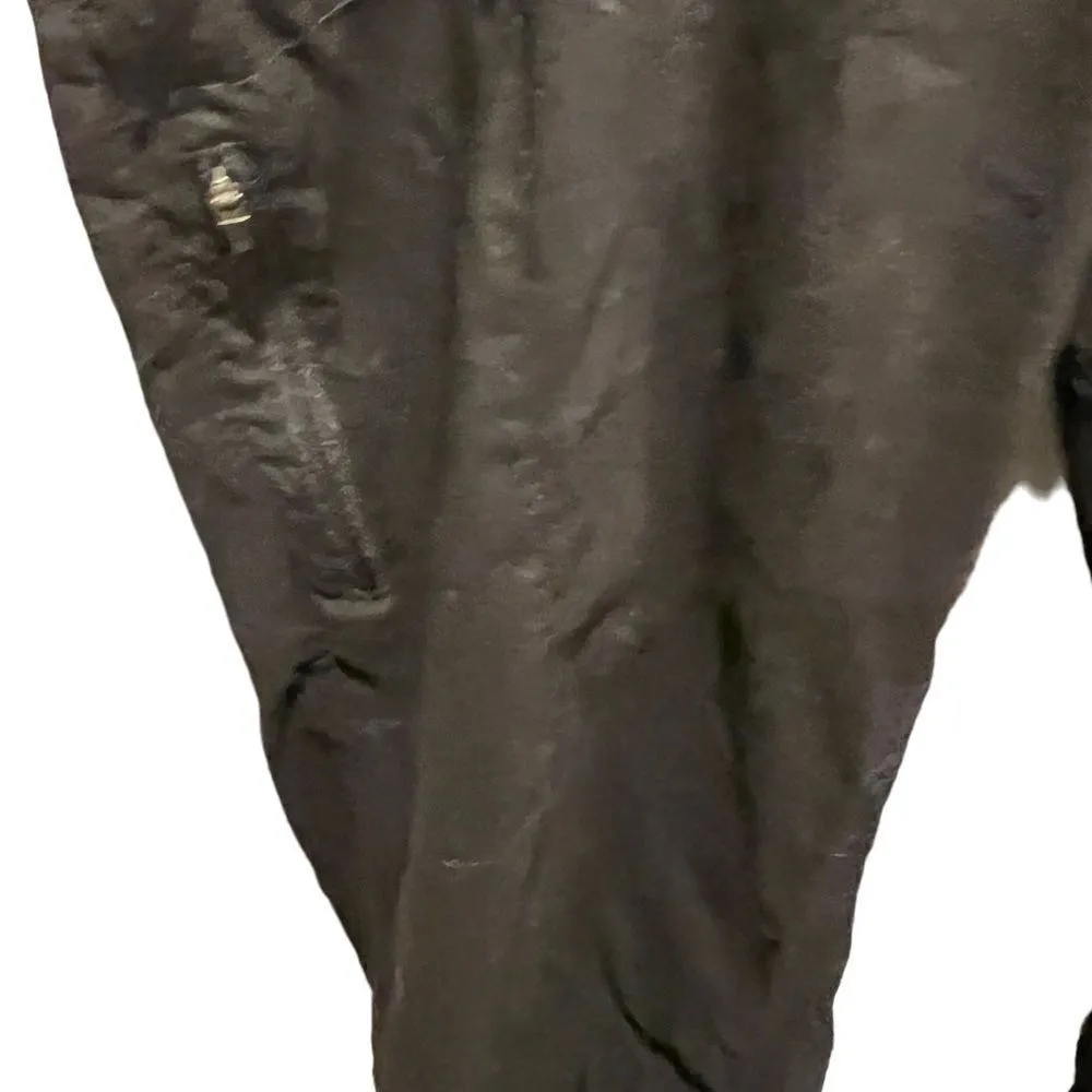 Khombu black Capri pants light weight size large - Image 2