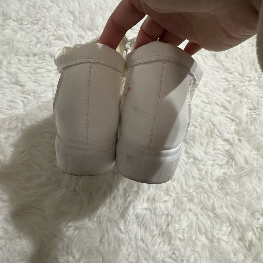 Bridal Wedge Shoes Size 7.5 - Image 4