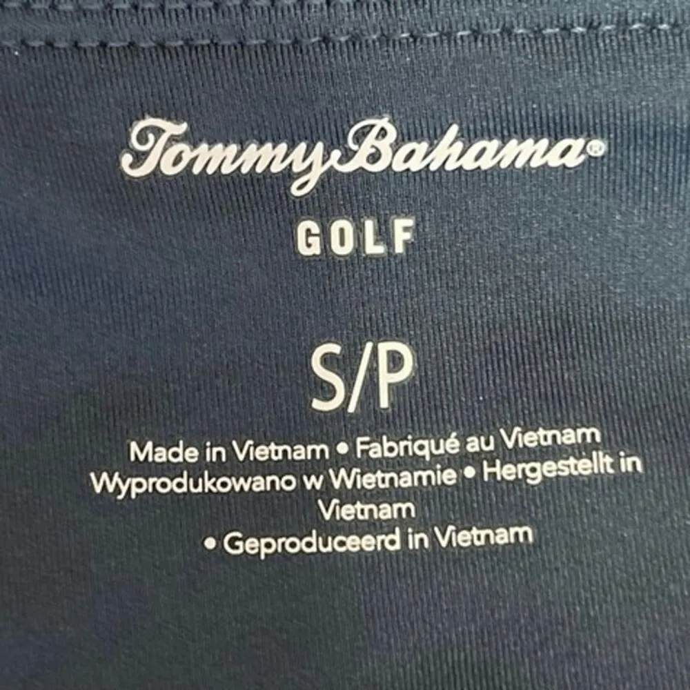 Tommy Bahama Blue High Rise Elastic Waist Activewear Sports Mini Shorts Size S - Image 3