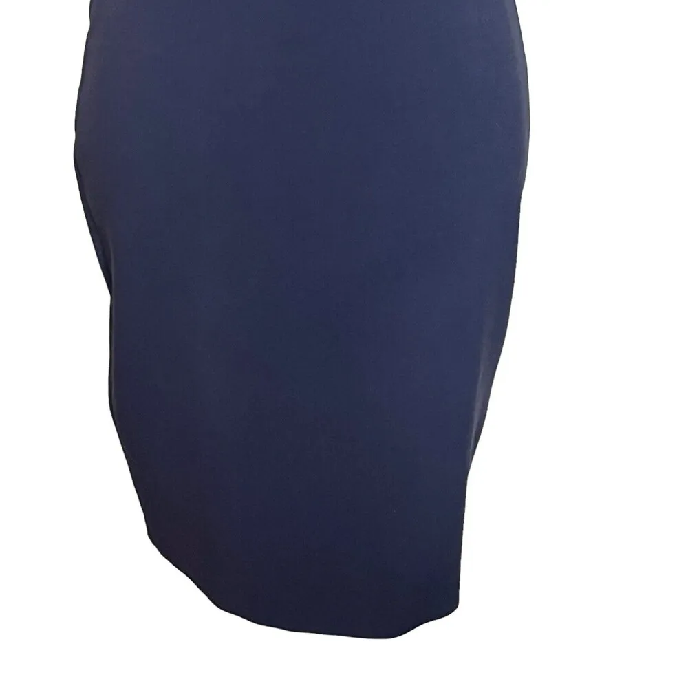Likely Sheath Dress Navy Blue Sleeveless Sweetheart Neck  Womens Size 4 - Image 3