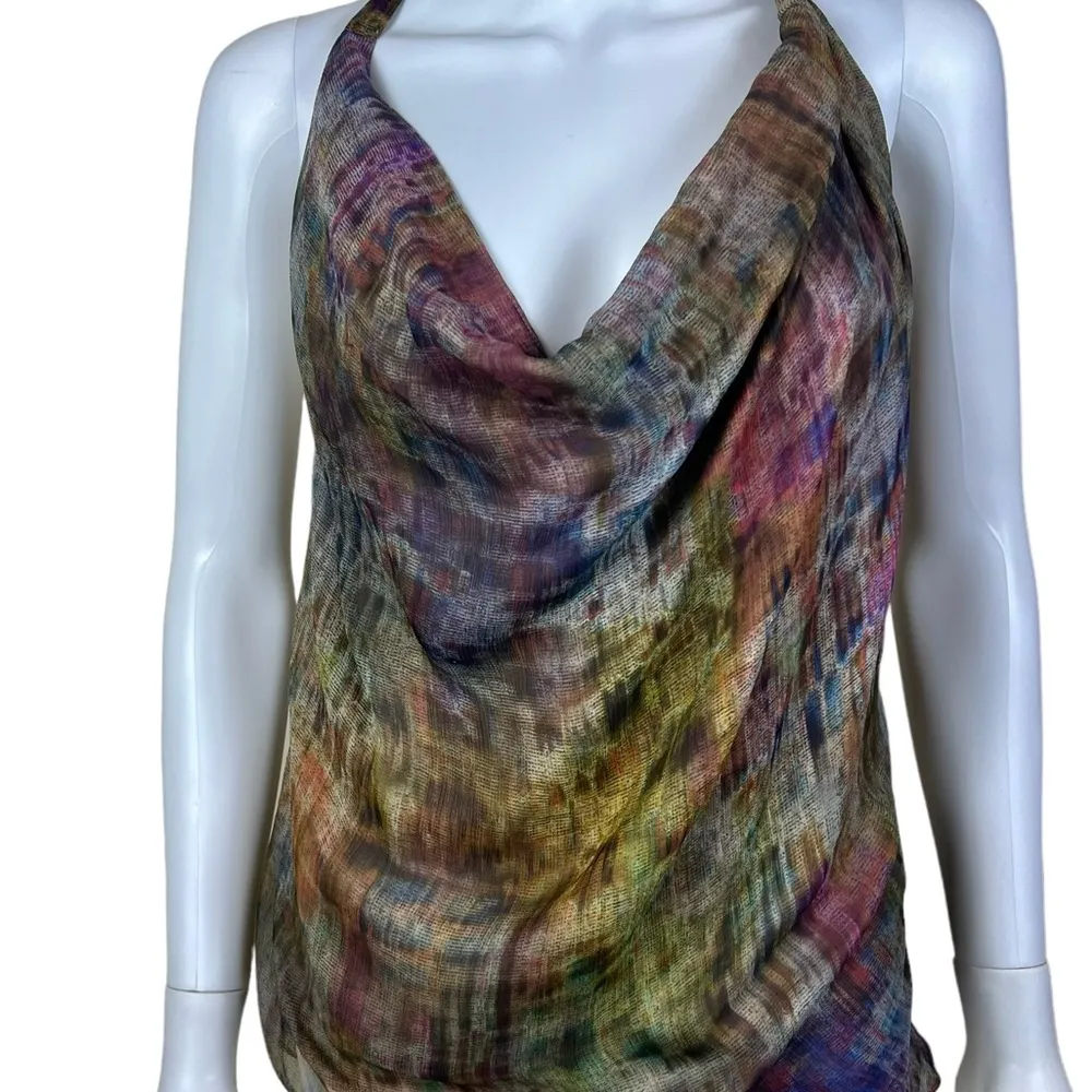 HH Haute Hippie Silk Halter Blouse - Image 2