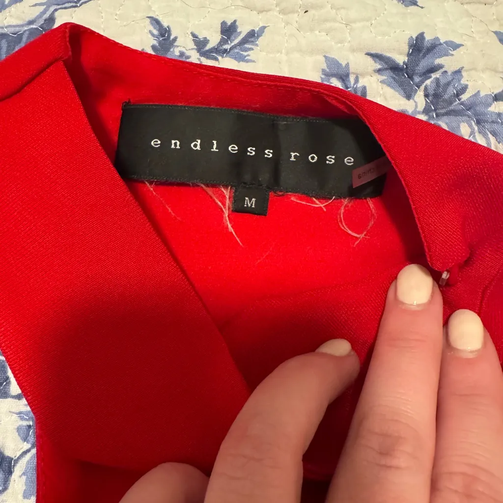 Endless Rose Sleeveless Choker Tie Top - Image 6