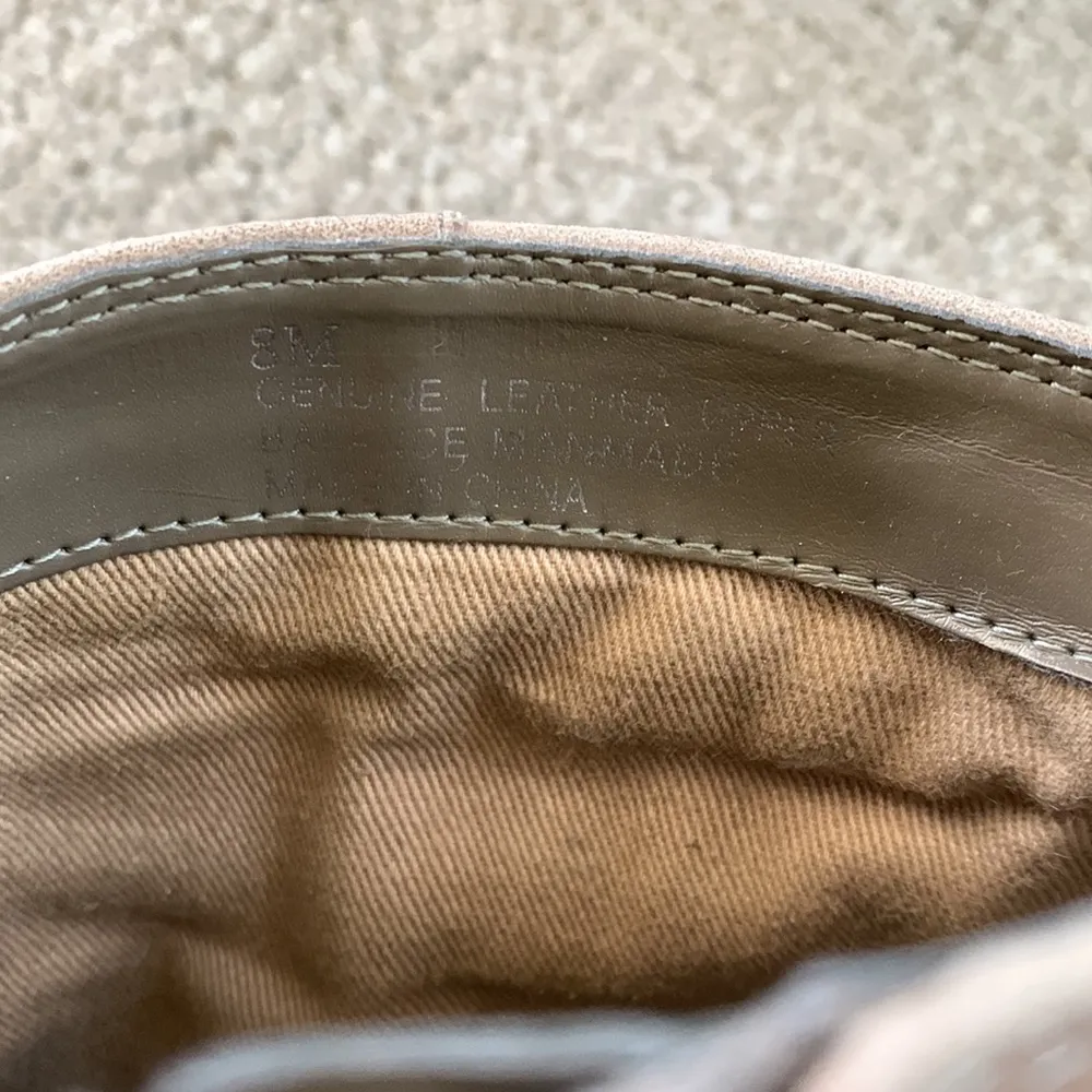 BP Nordstrom  genuine leather heeled booties - Image 3