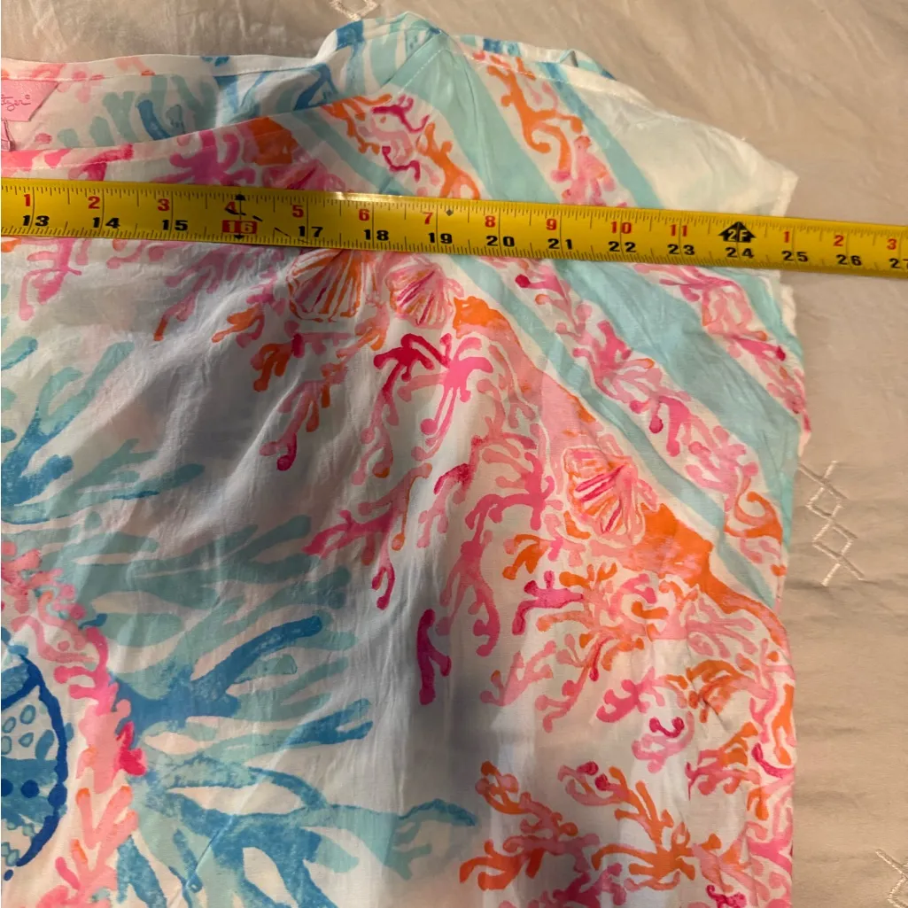 Lilly Pulitzer Blouse Size M/L - Image 6