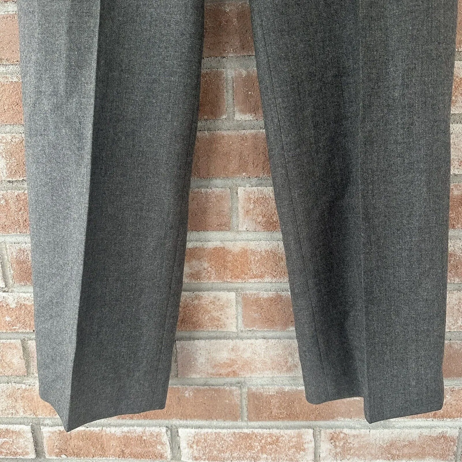 Pendleton 100% Wool Gray Trousers Pants Size 12 - Image 2
