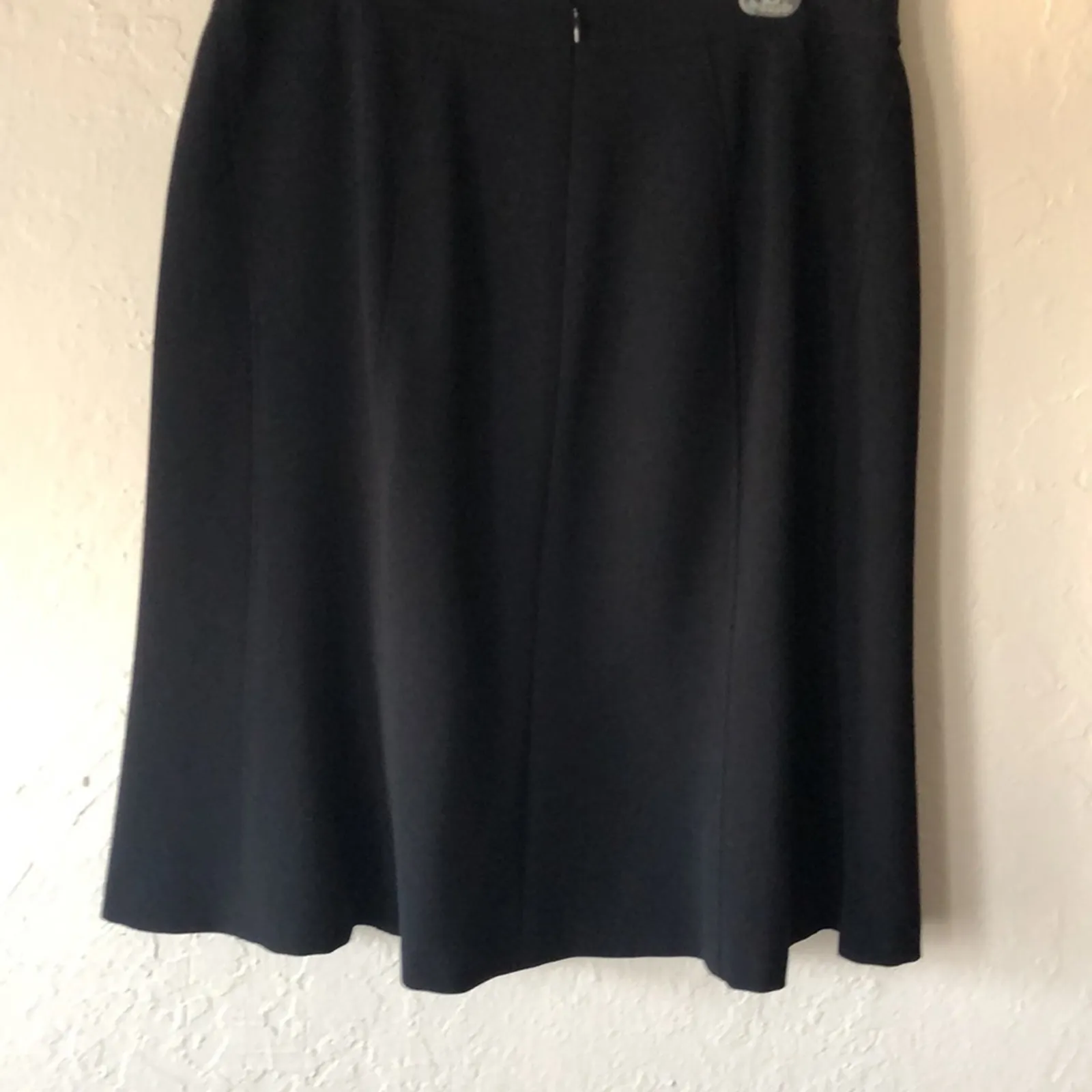 Ann Taylor Black Skirt Suit Sz 4P - Image 5