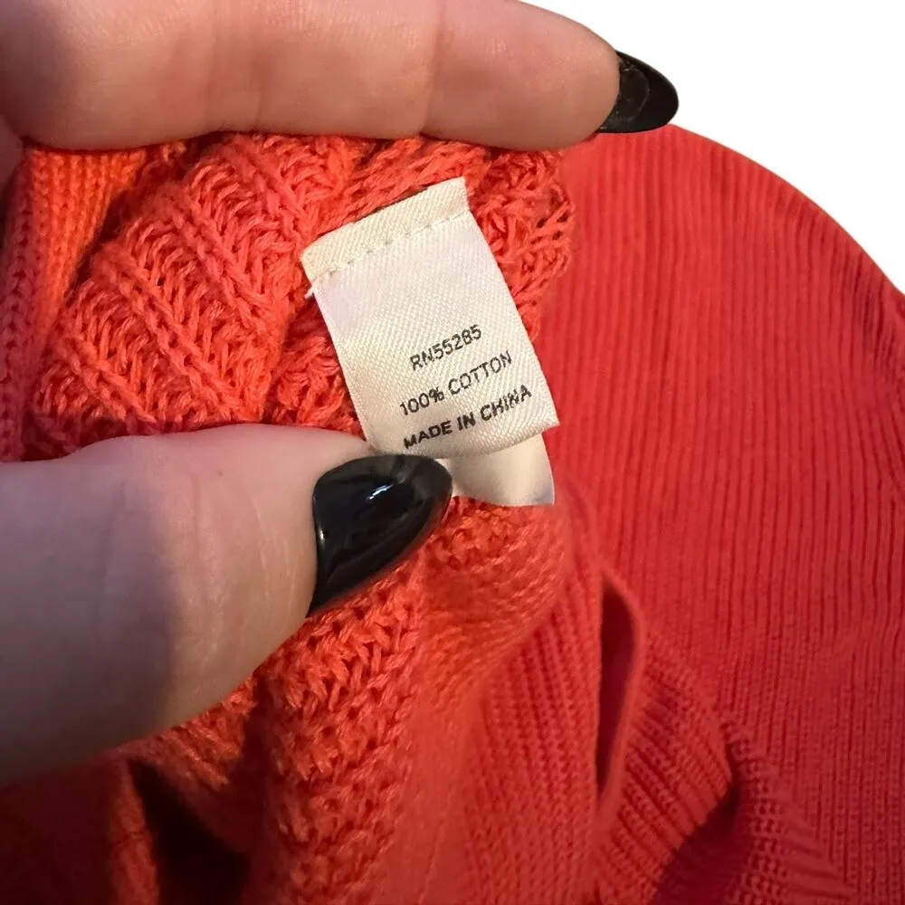 Express coral Knit Sweater Pink - Image 7