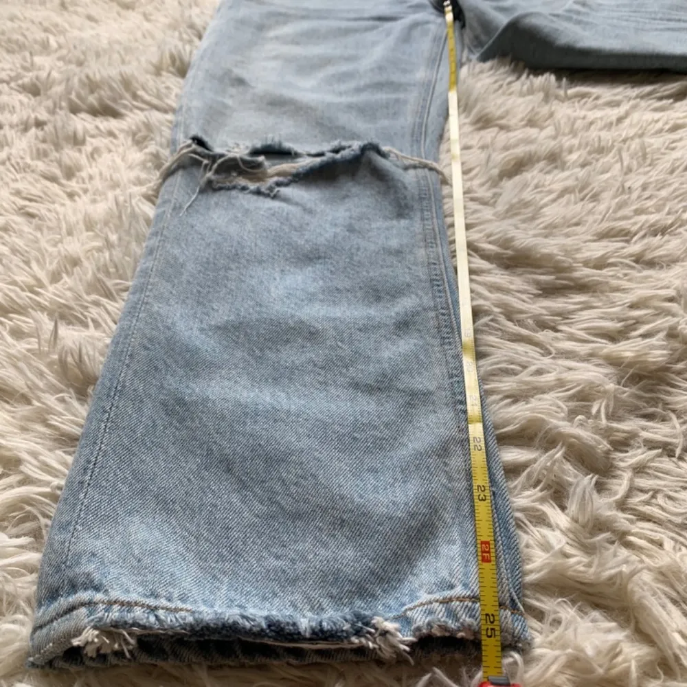 AGOLDE  Riley High Rise Button Fly Jeans Size 27 - Image 14